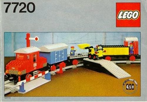 Diesel Freight Train Set, battery LEGO set (#7720-1)
