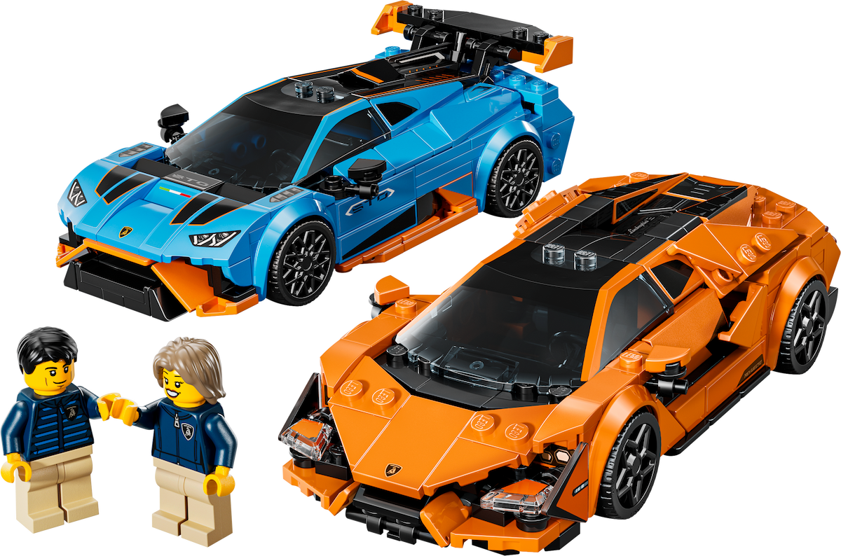 Lamborghini Revuelto & Huracán STO LEGO set (#77238-1)