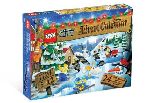 City Advent Calendar 2008 LEGO set (#7724-1)