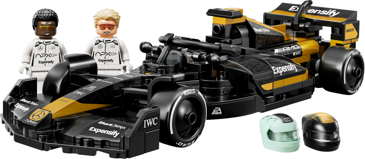 APXGP Team Race Car from F1 The Movie LEGO set (#77252-1)