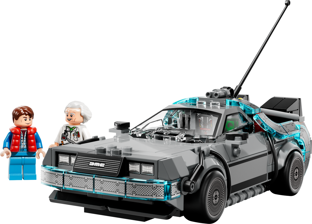 Time Machine from Back to the Future LEGO set (#77256-1)