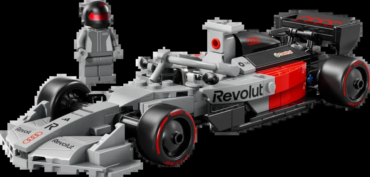 Audi Revolut F1 Team R26 Race Car LEGO set (#77259-1)