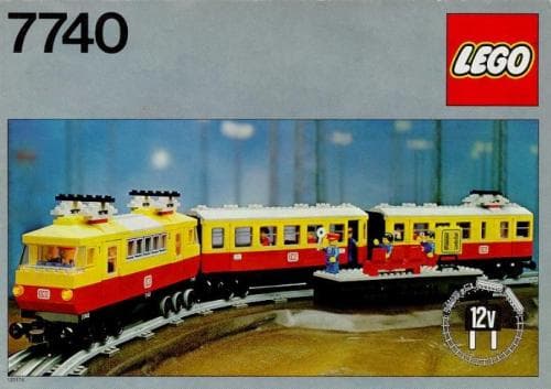 Inter-City Passenger Train LEGO set (#7740-1)