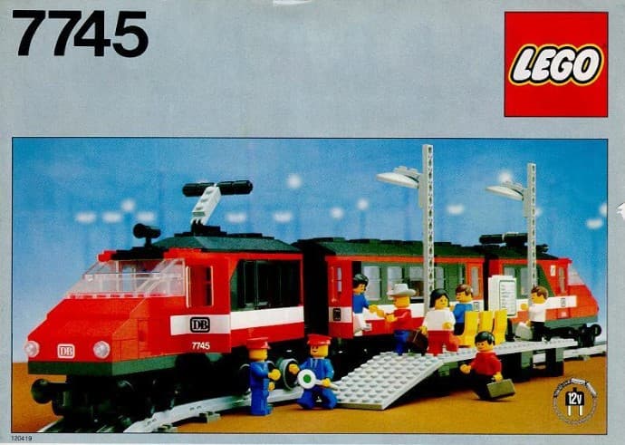 High-Speed City Express Passenger Train LEGO set (#7745-1)