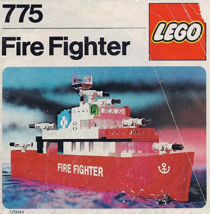 Fire Fighter Ship LEGO set (#775-1)