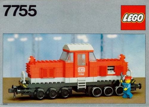 Diesel Heavy Shunting Locomotive LEGO set (#7755-1)