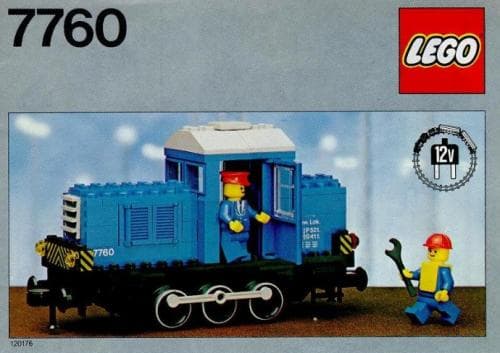 Diesel Shunter Locomotive LEGO set (#7760-1)