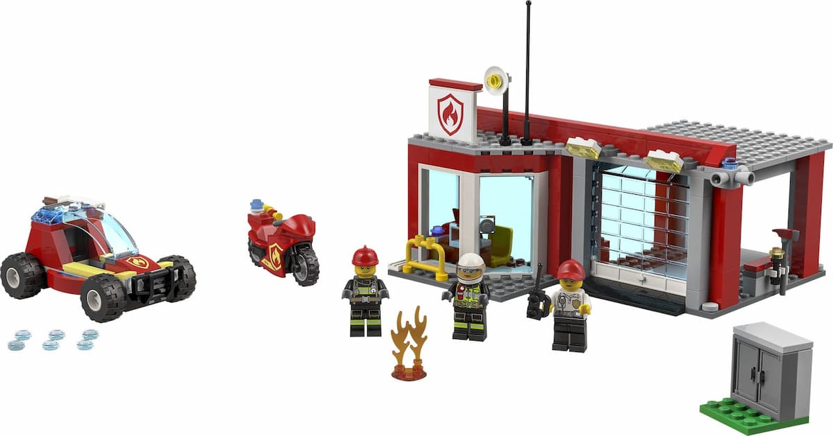 Fire Station Starter Set LEGO set (#77943-1)
