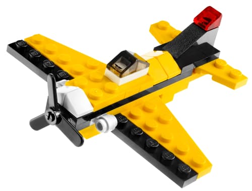 Yellow Airplane LEGO set (#7808-1)
