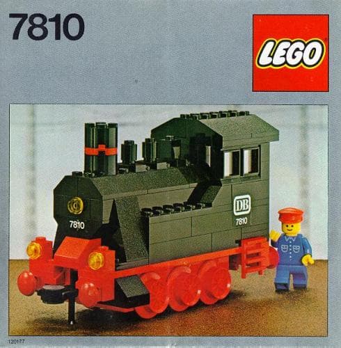 Push-Along Steam Engine LEGO set (#7810-1)