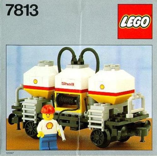 Shell Tanker Wagon LEGO set (#7813-1)