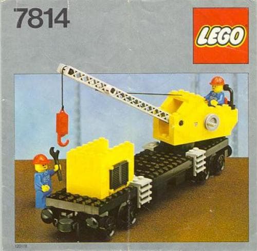 Crane Wagon with Small Container LEGO set (#7814-1)