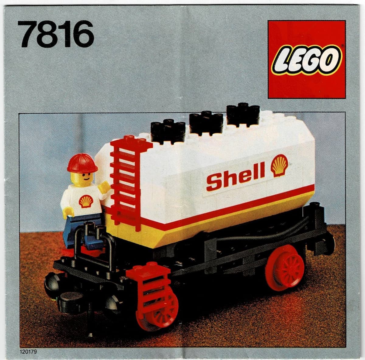 Shell Tanker Wagon LEGO set (#7816-1)
