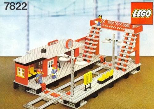Railway Station LEGO set (#7822-1)