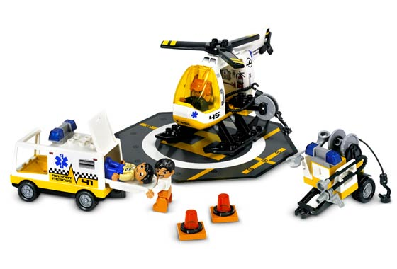 Helicopter Rescue Unit LEGO set (#7841-1)