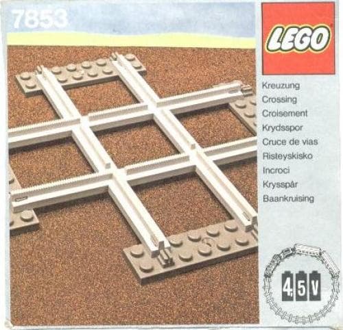 Crossing, Gray 4.5v LEGO set (#7853-1)