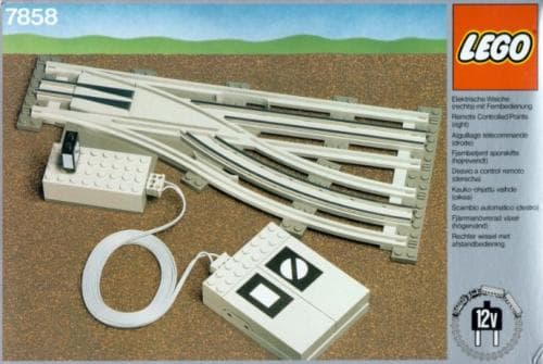 Remote Controlled Points Right 12v LEGO set (#7858-1)