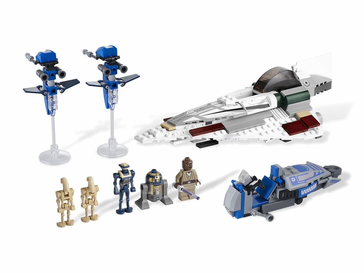 Mace Windu's Jedi Starfighter LEGO set (#7868-1, 2011)