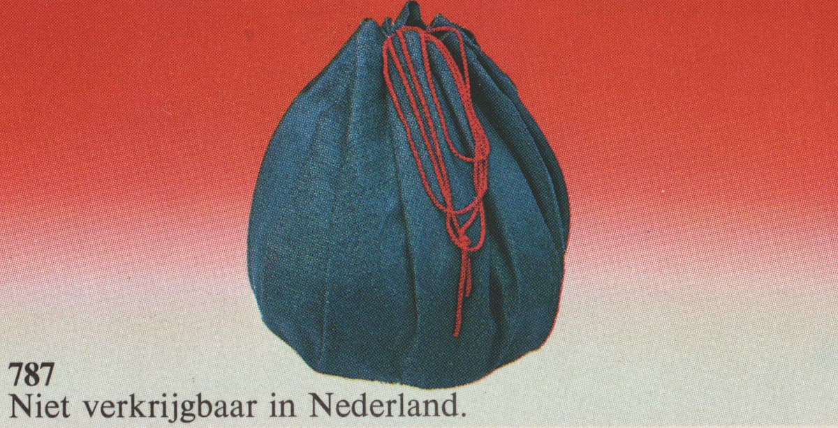 Play Mat with Drawstring LEGO set (#787-1)