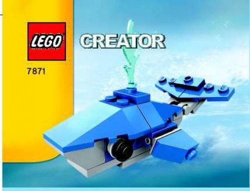 Whale LEGO set (#7871-1)