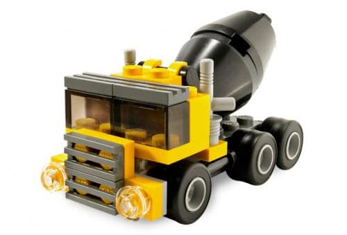 Cement Mixer LEGO set (#7876-1)