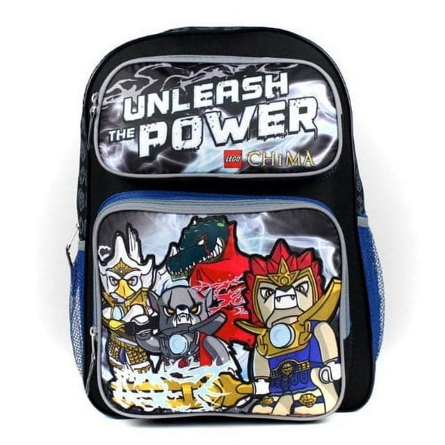 Legends of Chima Unleash the Power School Backpack LEGO Bags, Totes, & Luggage set (#78885-1, 2018)