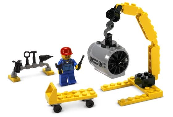 Airplane Mechanic LEGO set (#7901-1)