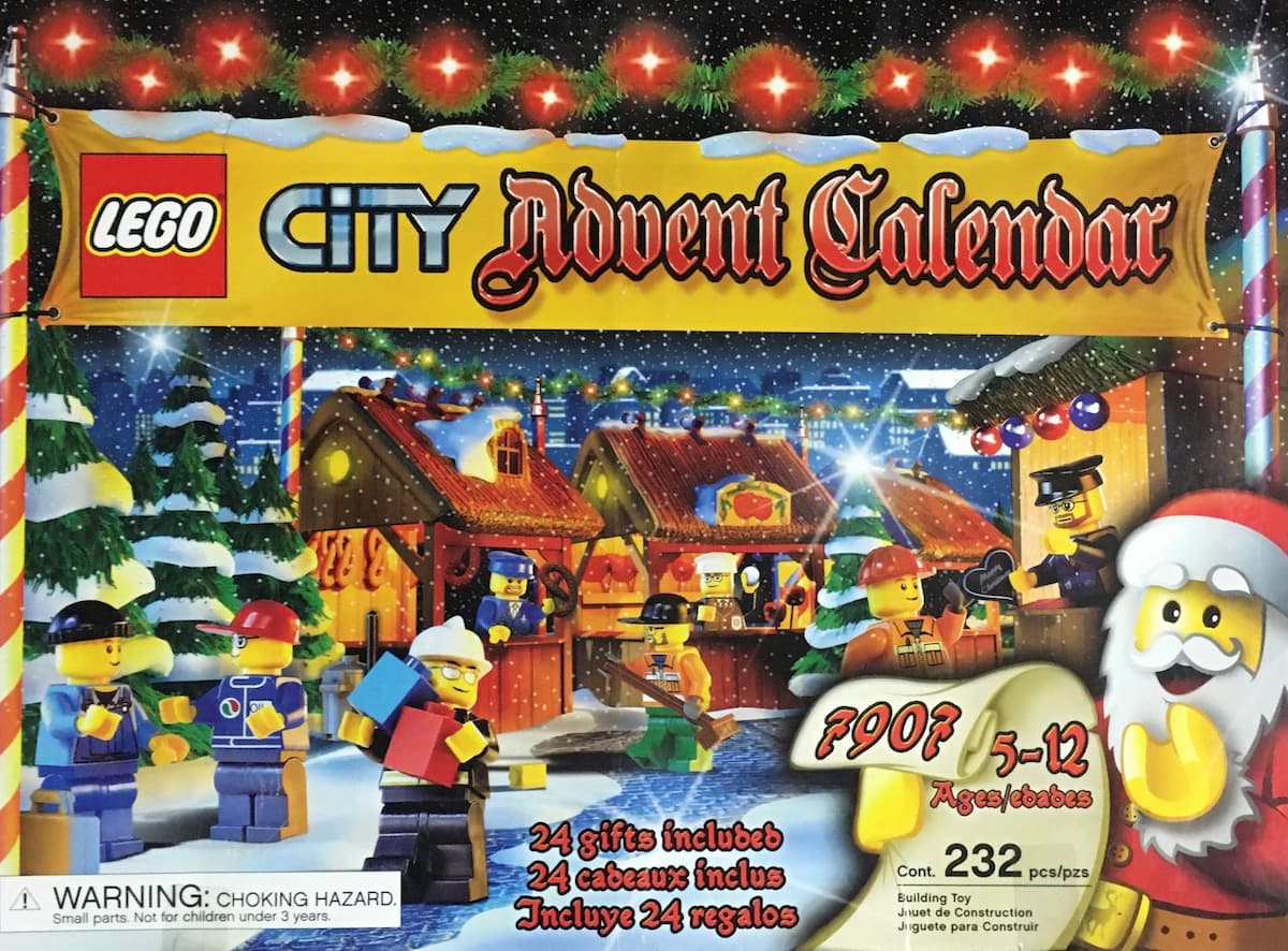 City Advent Calendar 2007 LEGO set (#7907-1)