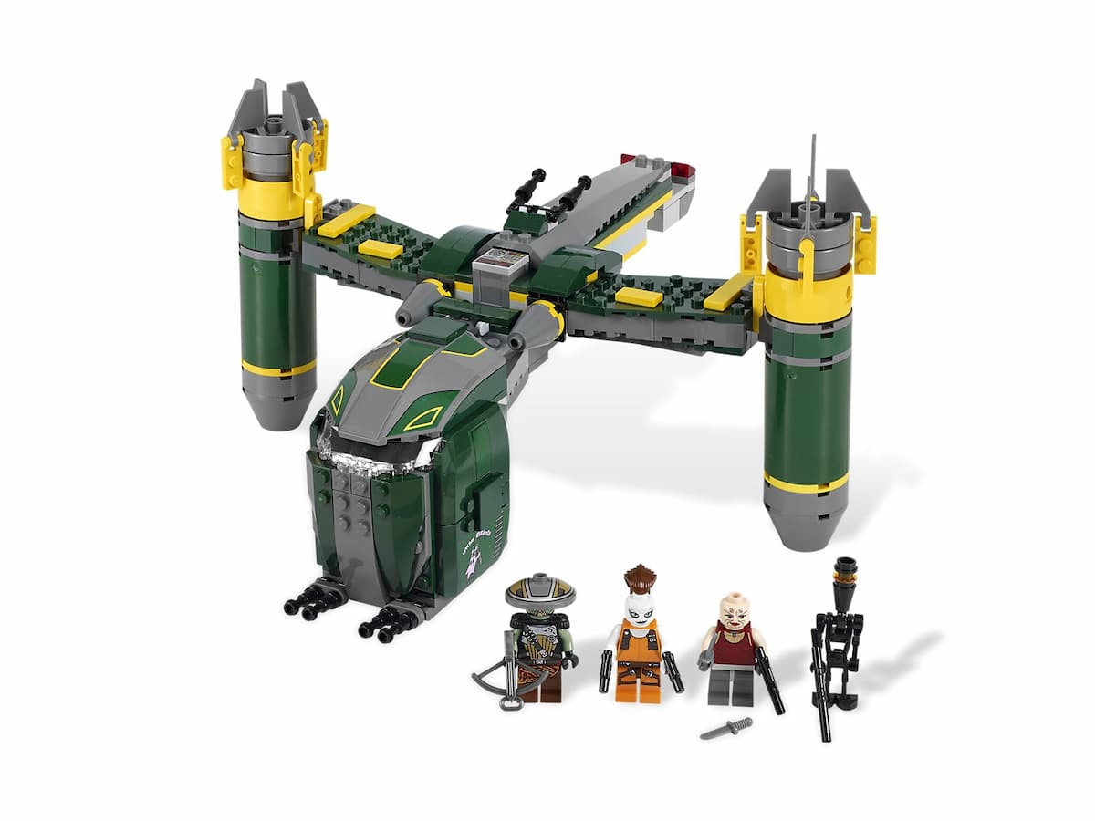 Bounty Hunter Gunship LEGO set (#7930-1, 2011)