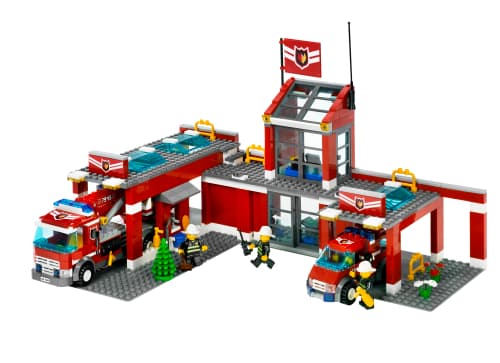Fire Station LEGO set (#7945-1)