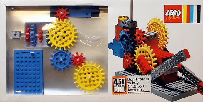 Gear Set with Motor LEGO set (#800-1)