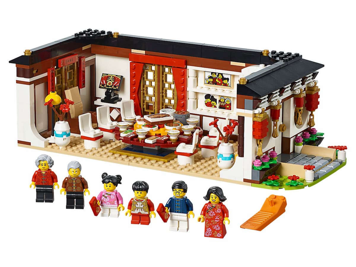 Chinese New Year's Eve Dinner LEGO set (#80101-1)