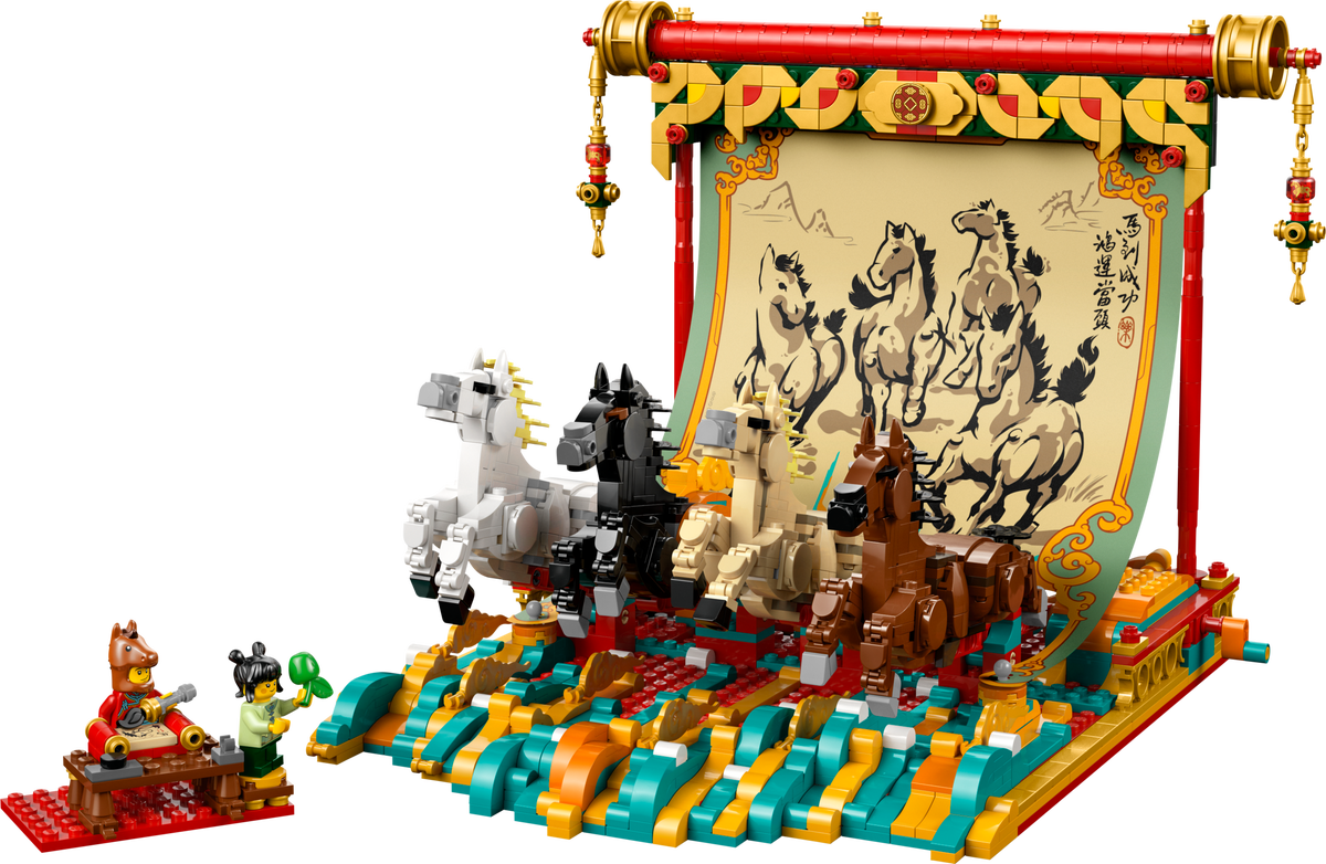 Galloping Horse Canvas LEGO set (#80119-1)