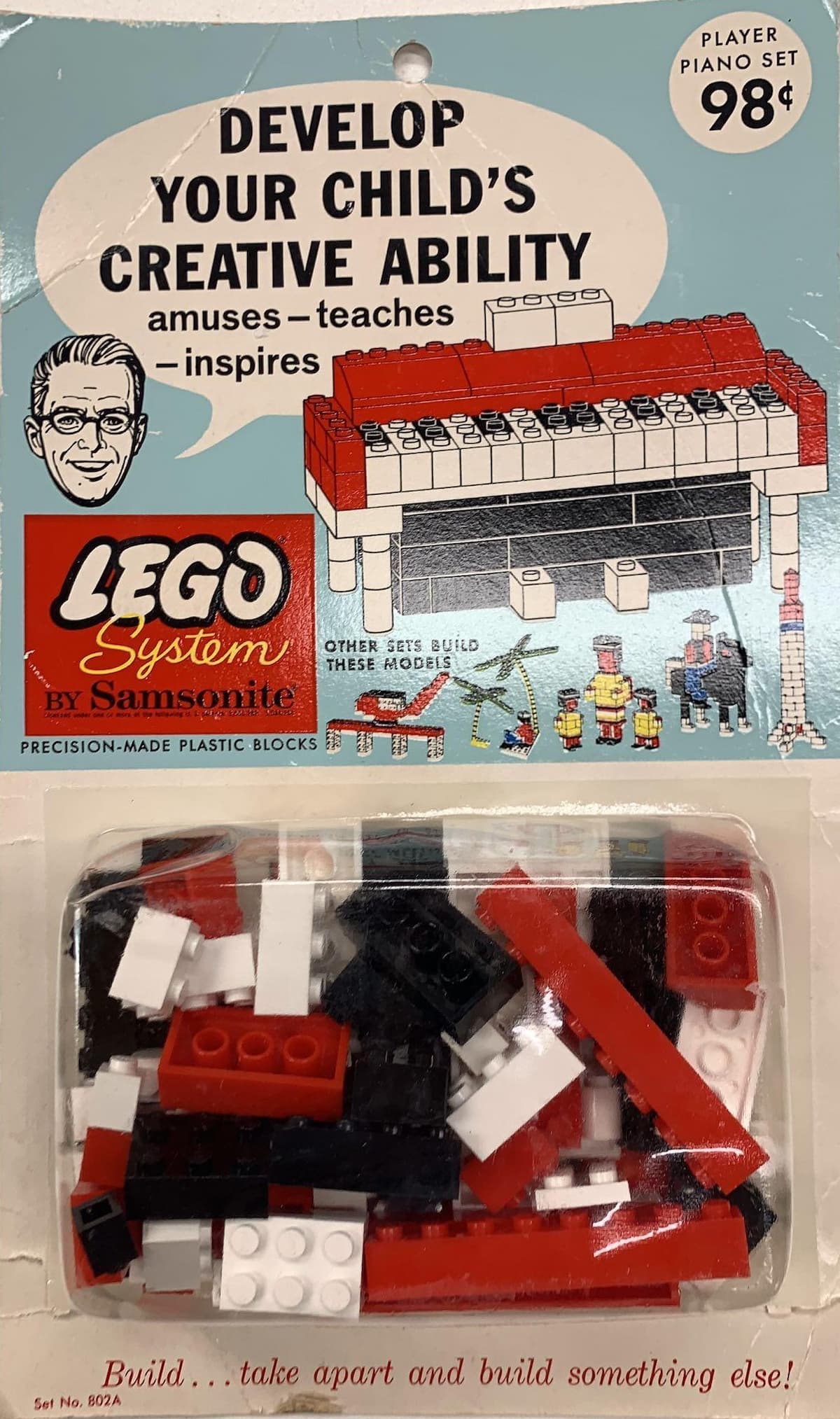 Player Piano LEGO set (#802A-1)