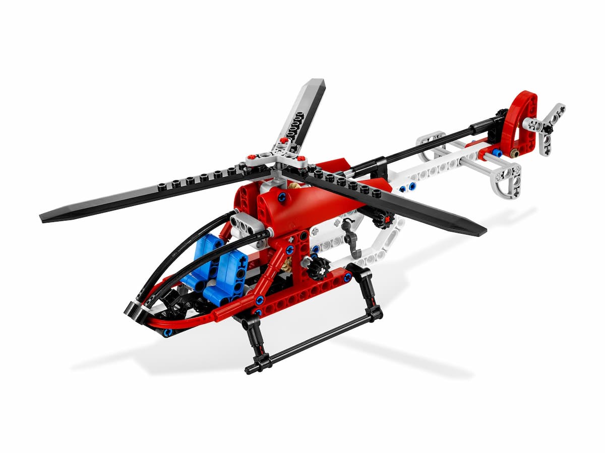 Helicopter LEGO set (#8046-1, 2010)