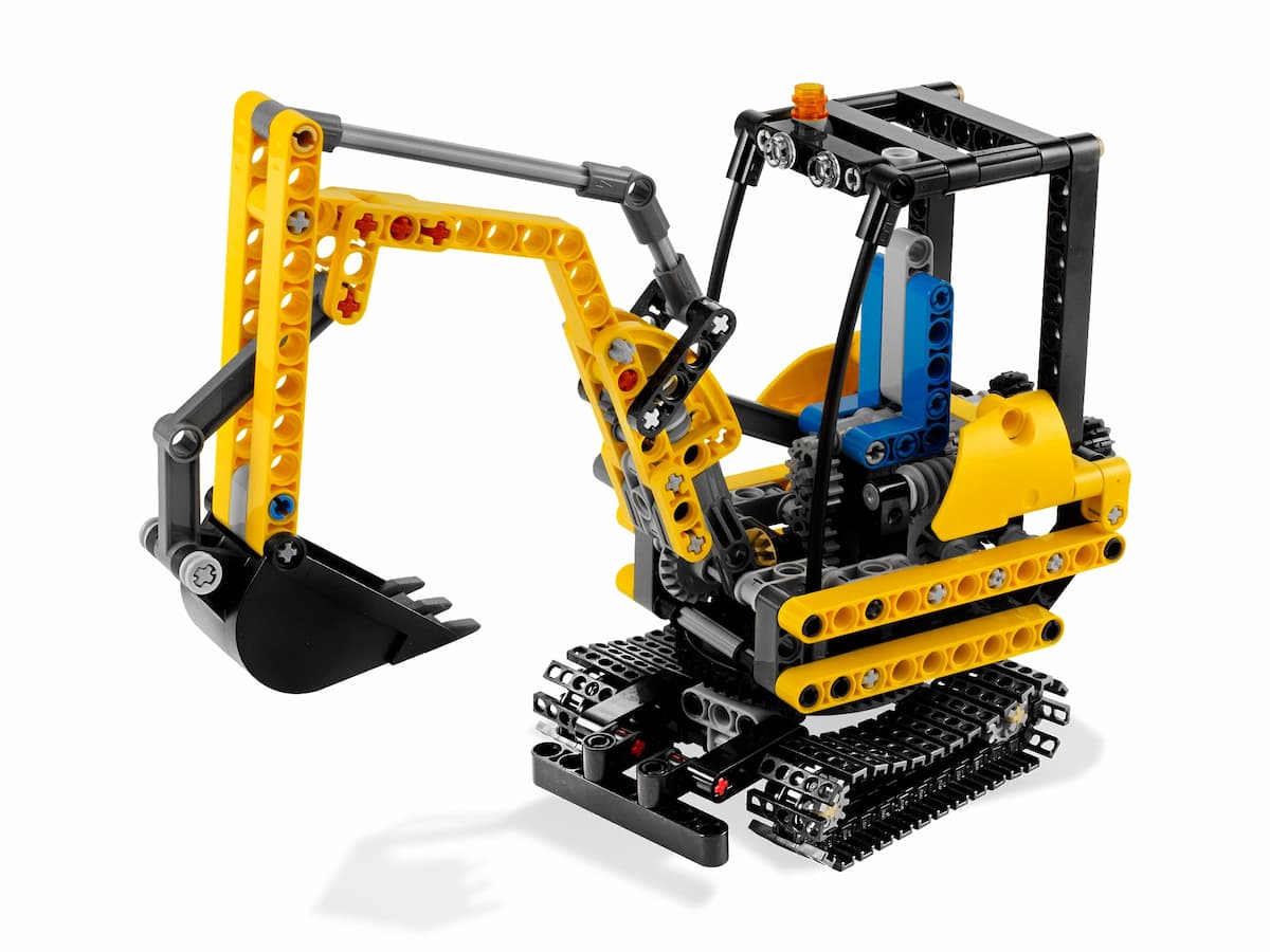 Compact Excavator LEGO set (#8047-1, 2010)