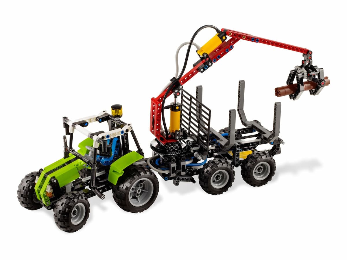 Tractor with Log Loader LEGO set (#8049-1)