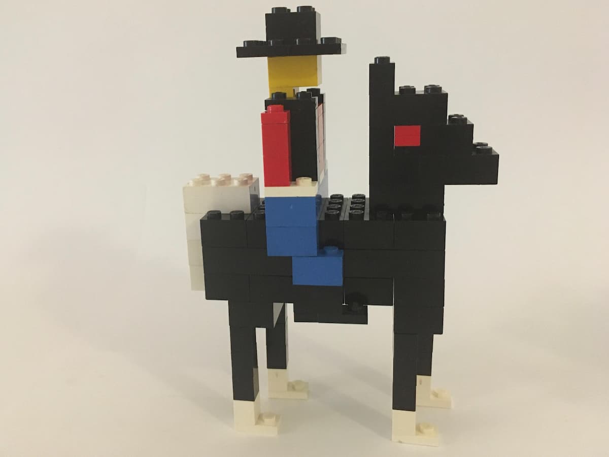 Cowboy & Pony LEGO set (#806-2)