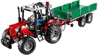 Tractor with Trailer LEGO set (#8063-1)