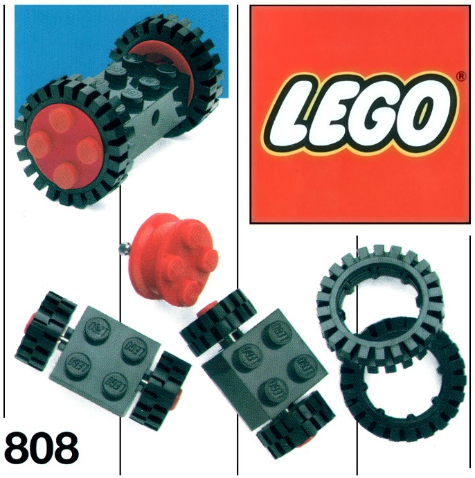 Wheels and Tires LEGO set (#808-1)