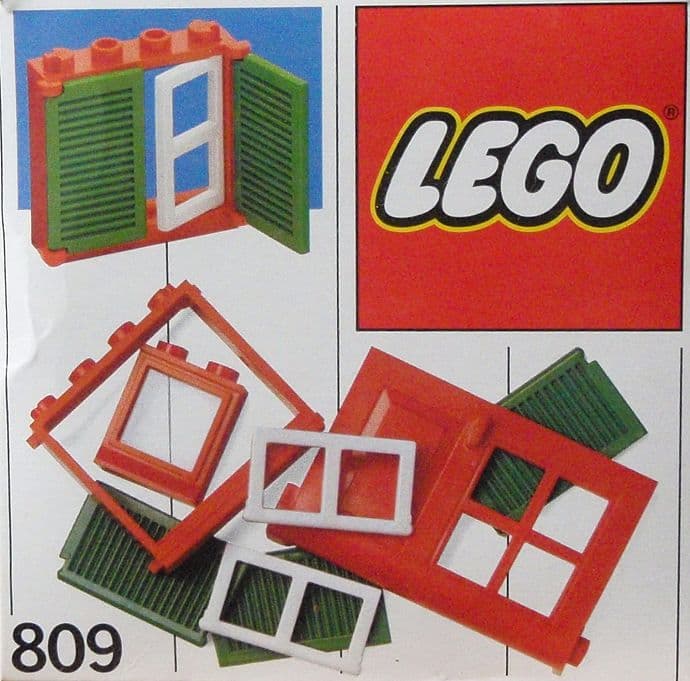 Doors and Windows LEGO set (#809-1)