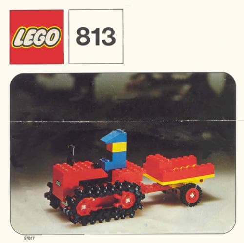 Gear Bulldozer Set LEGO set (#813-2)