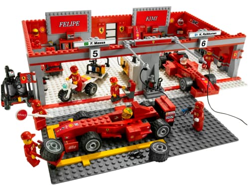 Ferrari 248 F1 Team LEGO set (#8144-1)
