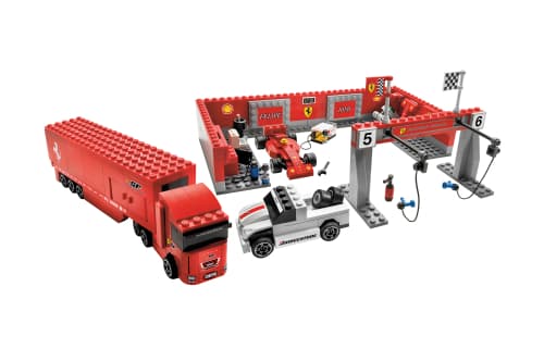Ferrari F1 Pit 1:55 LEGO set (#8155-1)