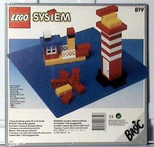 Blue Sea Plate LEGO set (#819-1)