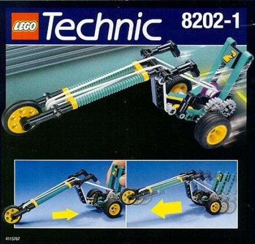 Blast Off Chopper with Bungee Cord Power! LEGO set (#8202-1)