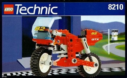 Nitro Bike GTX / GTX 500 LEGO set (#8210-1, 1995)