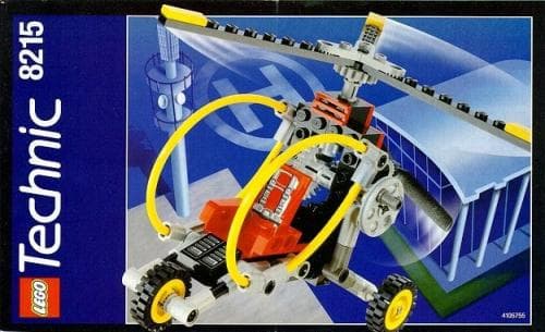 Gyro Copter LEGO set (#8215-1, 1997)