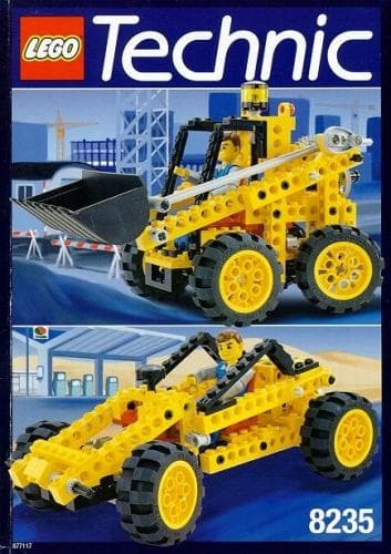 Front End Loader LEGO set (#8235-1, 1995)