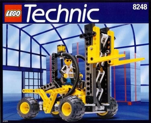 Forklift LEGO set (#8248-1, 1998)